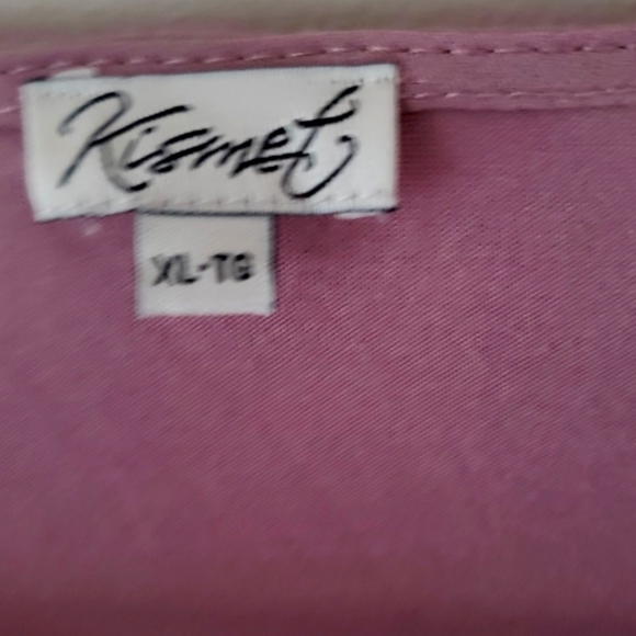 Kismet Lidia style 3/4 length sleeve blouse size XL - Picture 3 of 7